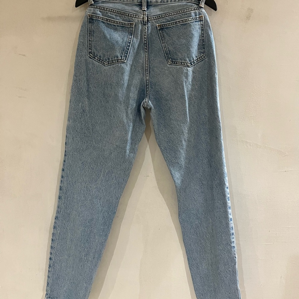 J.GALT • BRANDY MELVILLE • straight leg blue jeans size medium - Picture 7 of 10